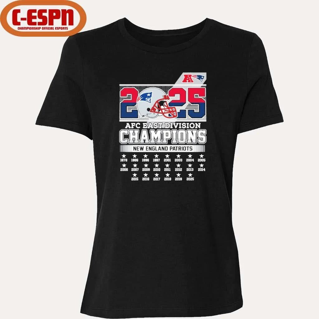 NE Patriots AFC Champions Shirt