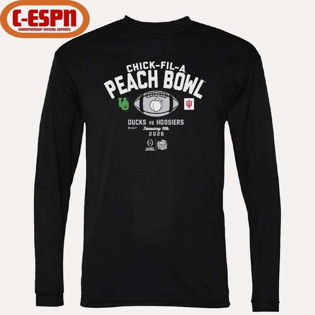 Chick-fil-A Peach Bowl Ducks Vs Hoosiers Shirt