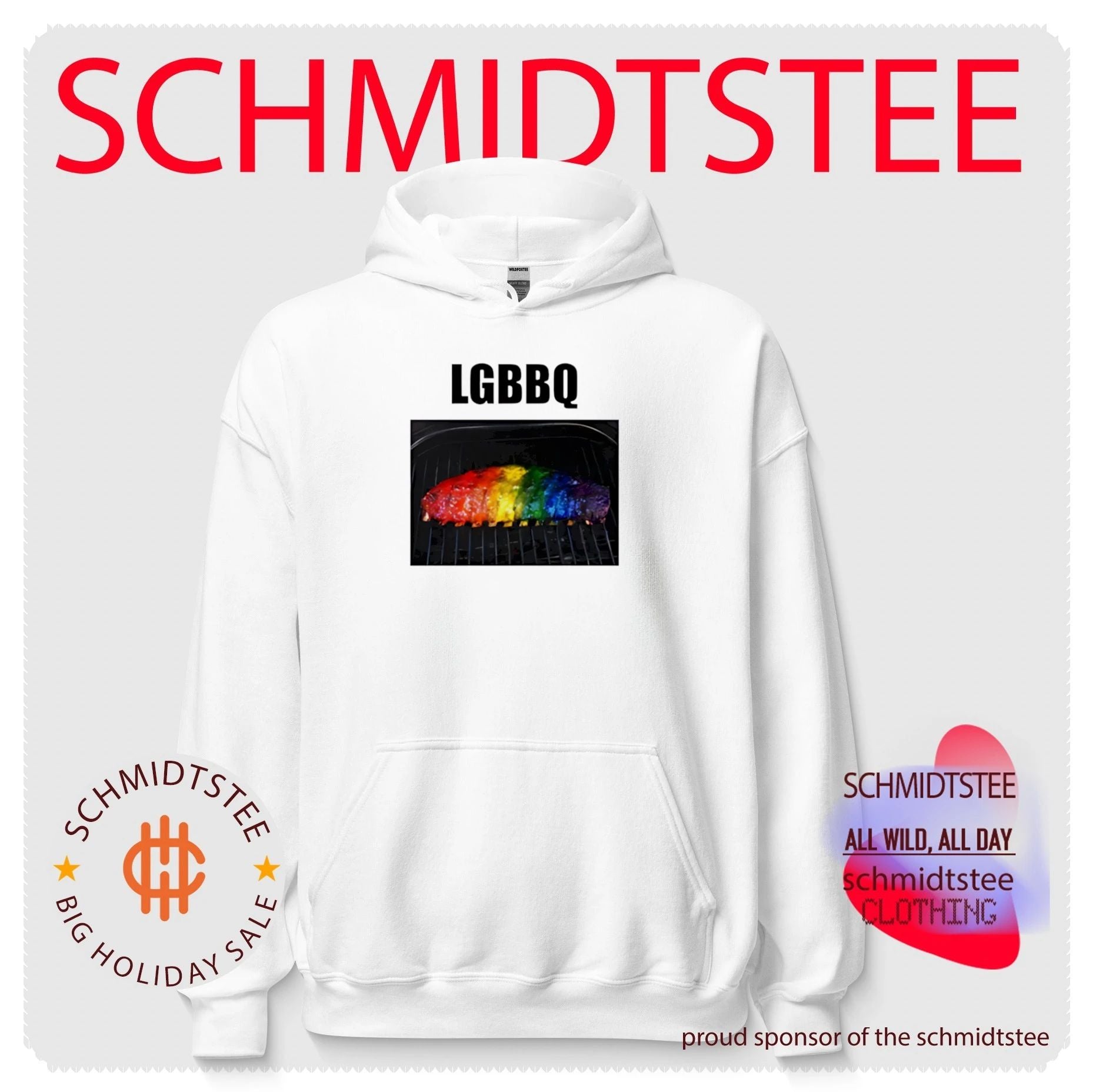 LGBBQ LGBTQ BBQ funny shirt