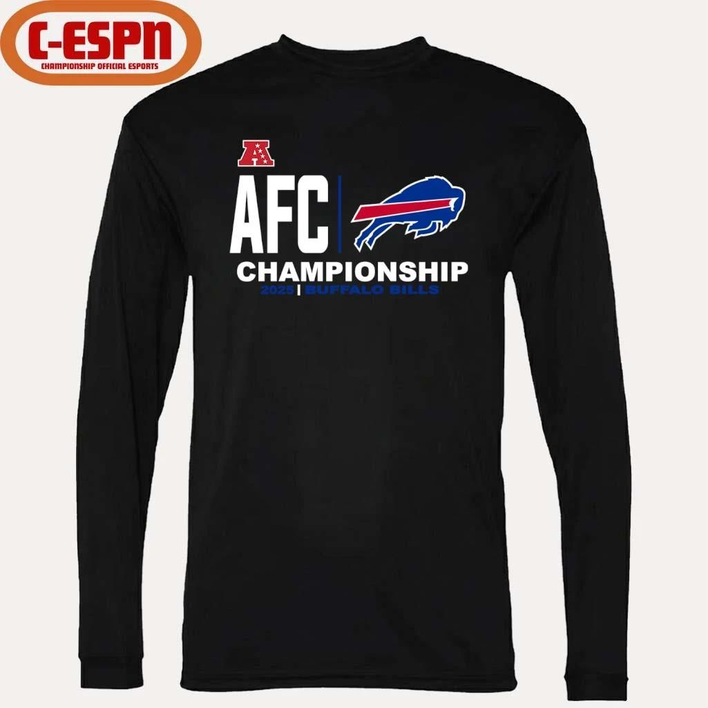 Buffalo Bills 2025-26 AFC Conference Championship Bound T-Shirt