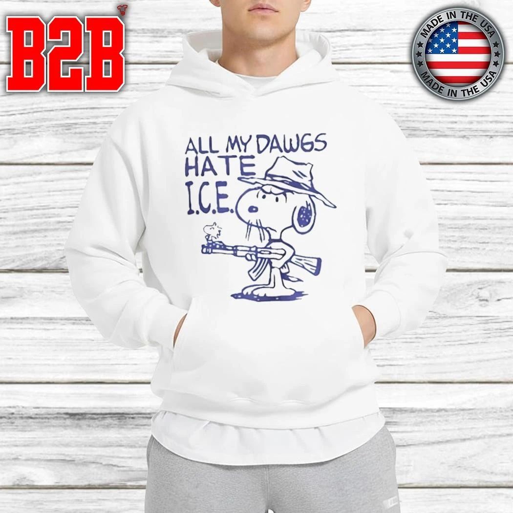 Kevin Ku All My Dawgs Hate Ice Shirt