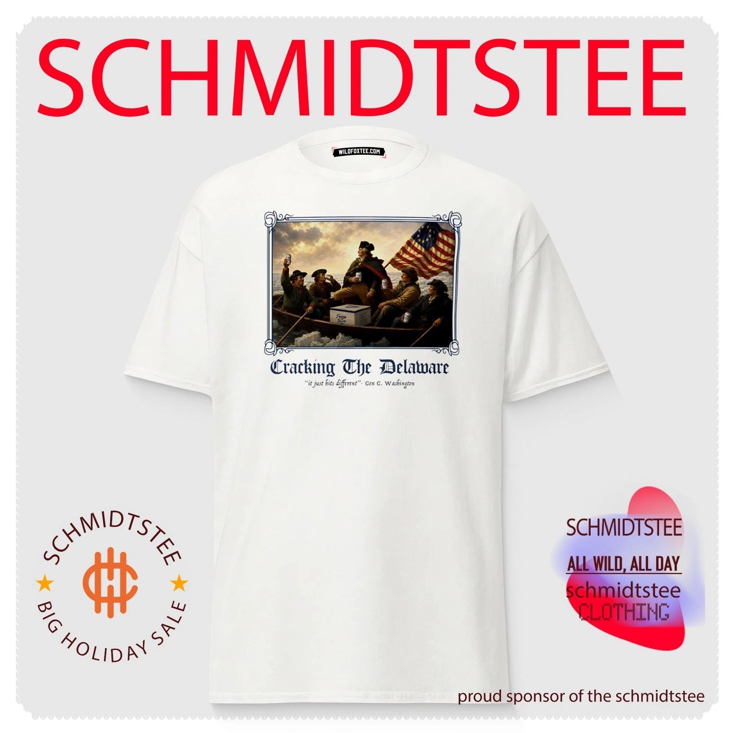 Cracking the Delaware it just hits different Gen G Washington shirt