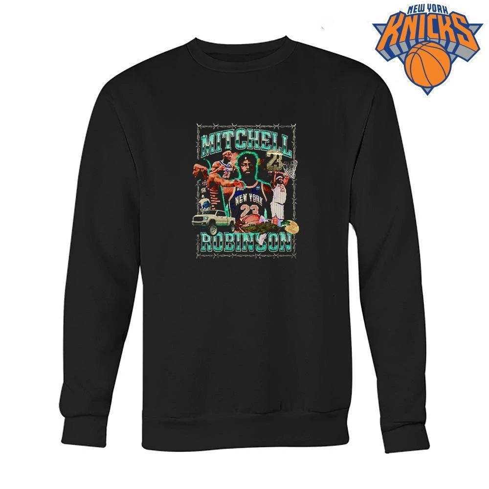 Mitchell Robinson New York Knicks Champions NBA 2026 Bootleg Rap Graphic Bootleg Vintage Shirt