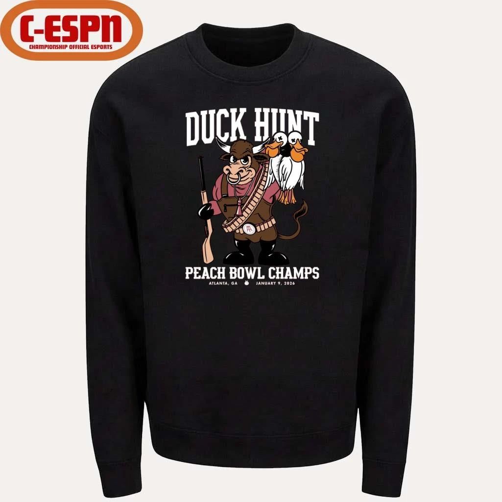 Indiana Hoosiers Duck Hunt Peach Bowl Champions Shirt