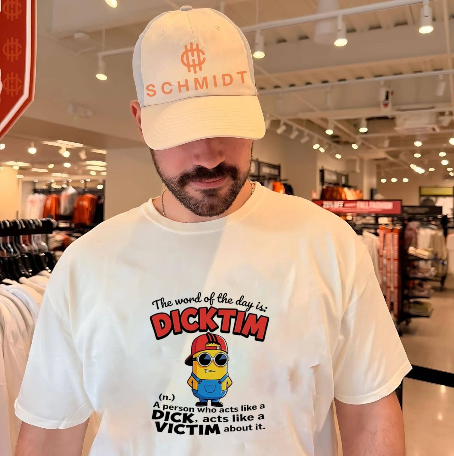 The word of the days dicktim Minion shirt