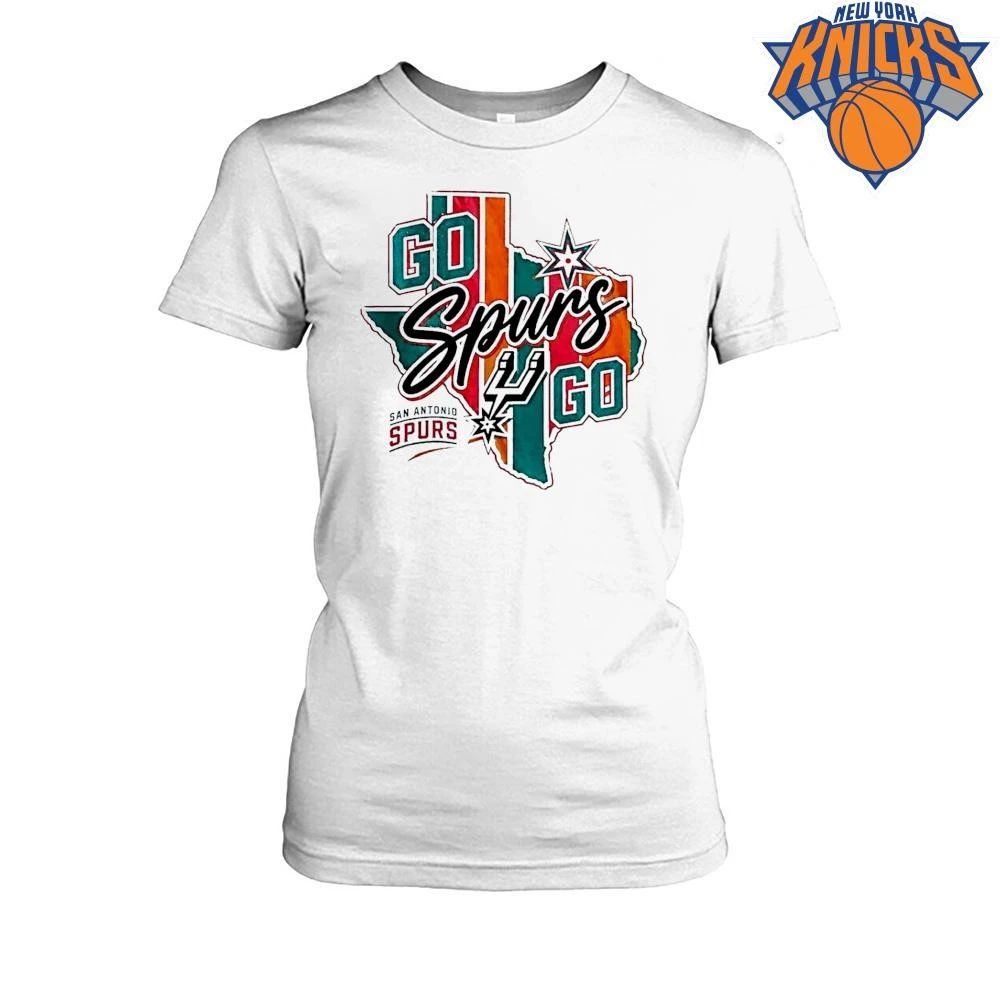 San Antonio Spurs Nba Go Spurs Go San Antonio Spurs White Shirt