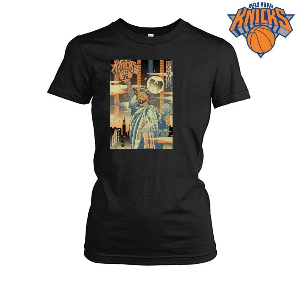 Jalen Brunson Number 11 Statue of Liberty Wu Tang New York Knicks Champions NBA 2026 Shirt
