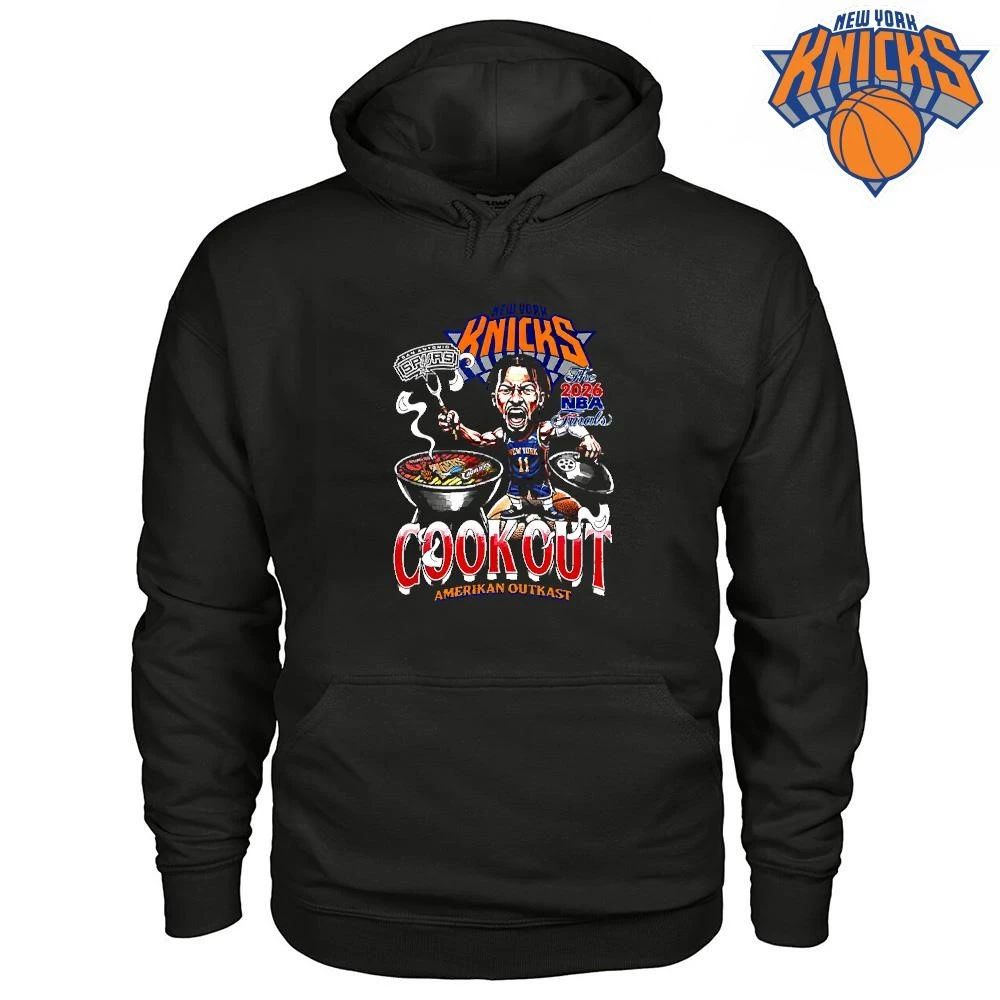 New York Knicks Jalen Brunson NBA Finals 2026 Cookout Shirt