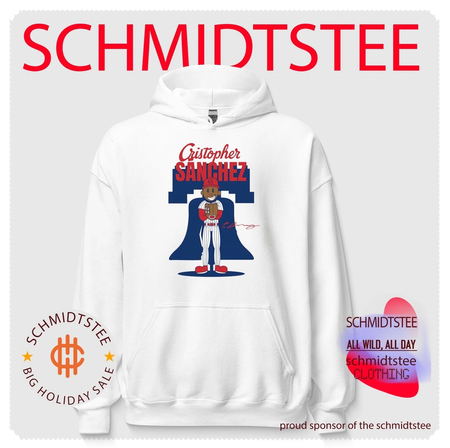 Cristopher Sanchez Phialdelphia Phillies Superstar Cartoon Toddler shirt