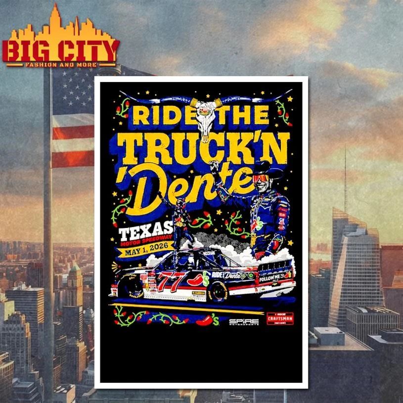 Awesome Carson Hocevar Texas Trucks 2026 Win Shirt