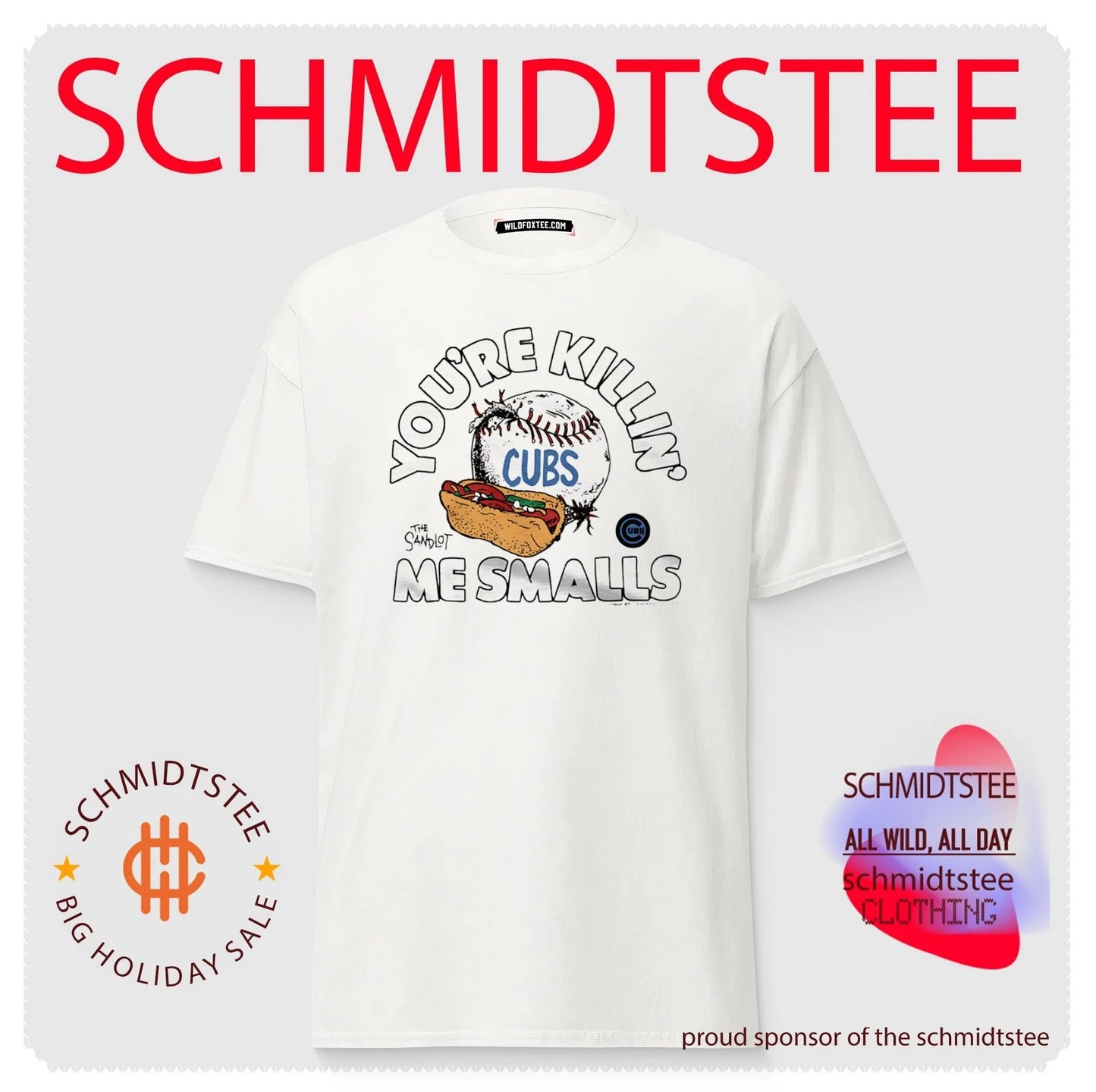 You’re killin’ me smalls Chicago Cubs x The Sandlot shirt
