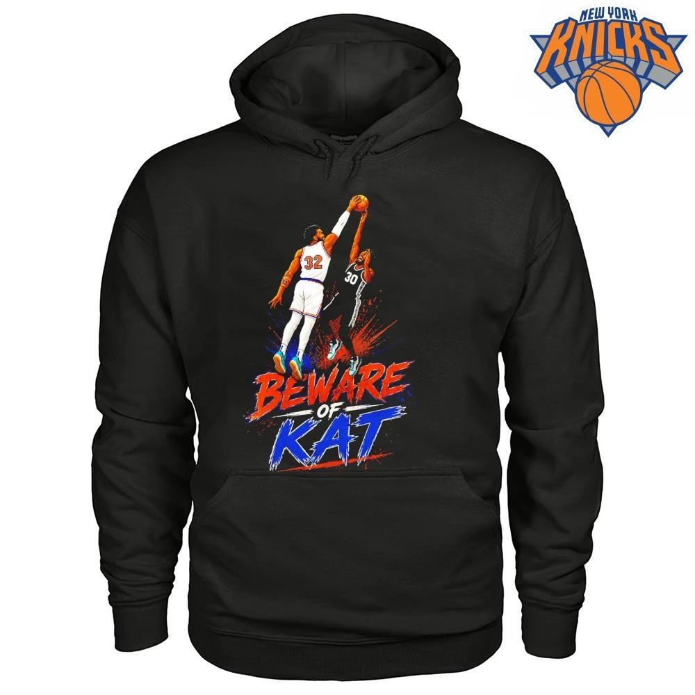Karl Anthony Towns Beware Of KAT New York Knicks Block San Antonio Spurs NBA Finals 2026 Shirt
