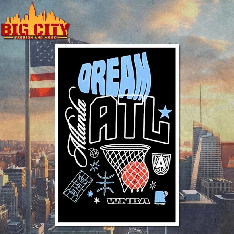 Atlanta Dream Dream Wallpaper Shirt