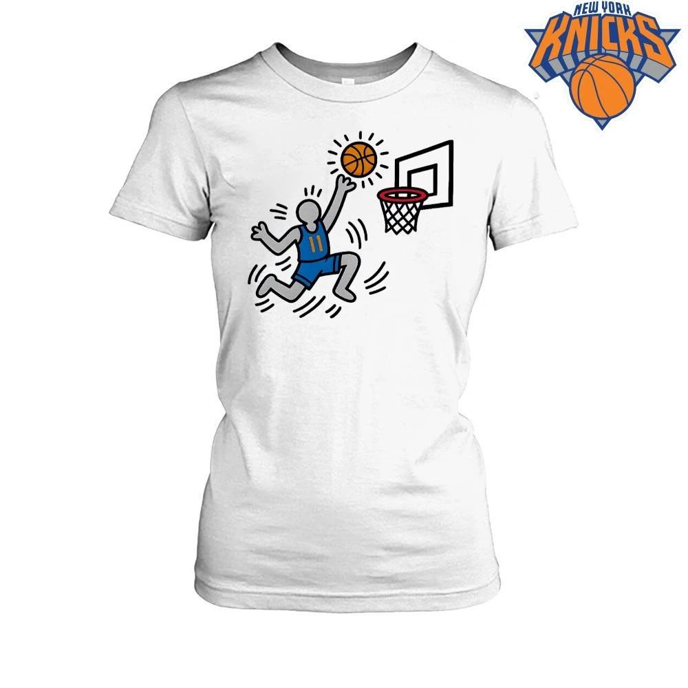 Keith Haring Style Jalen Brunson 11 New York Knicks Slam Dunk NBA Finals 2026 Shirt