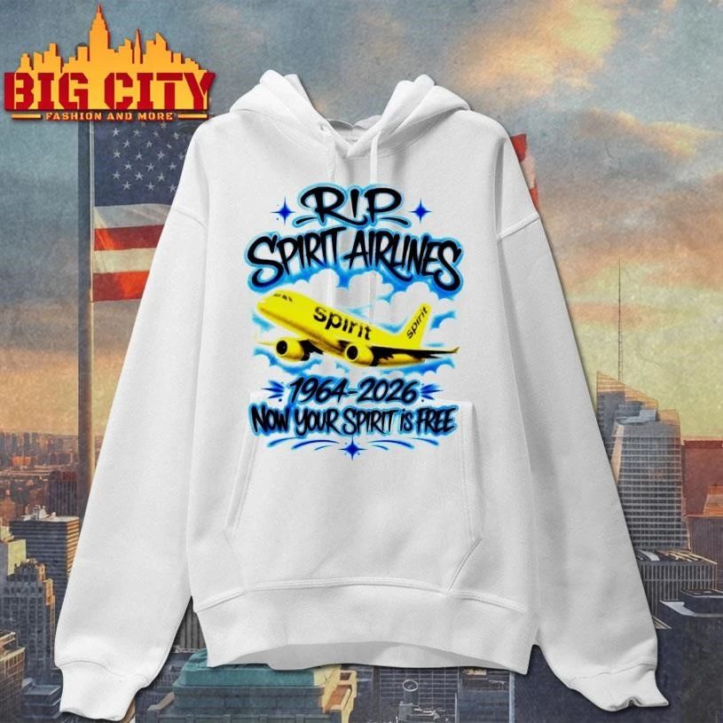 Original RIP Spirit Airlines 1964-2026 Shirt