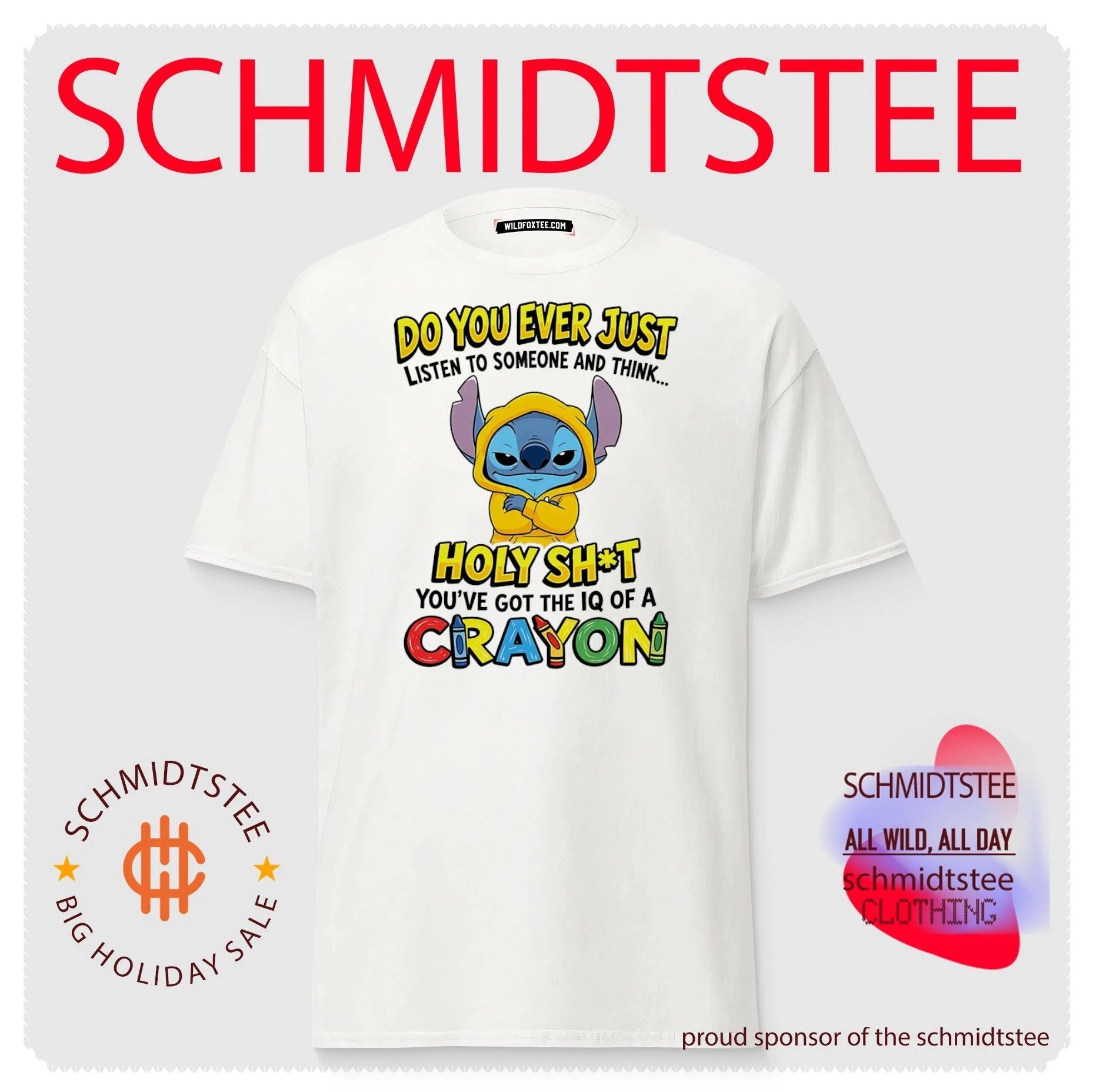 Do you ever just listen to someone and think holy shit Stitch shirt