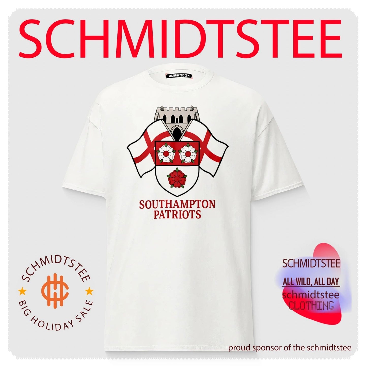 Southampton Patriots 2026 flag shirt