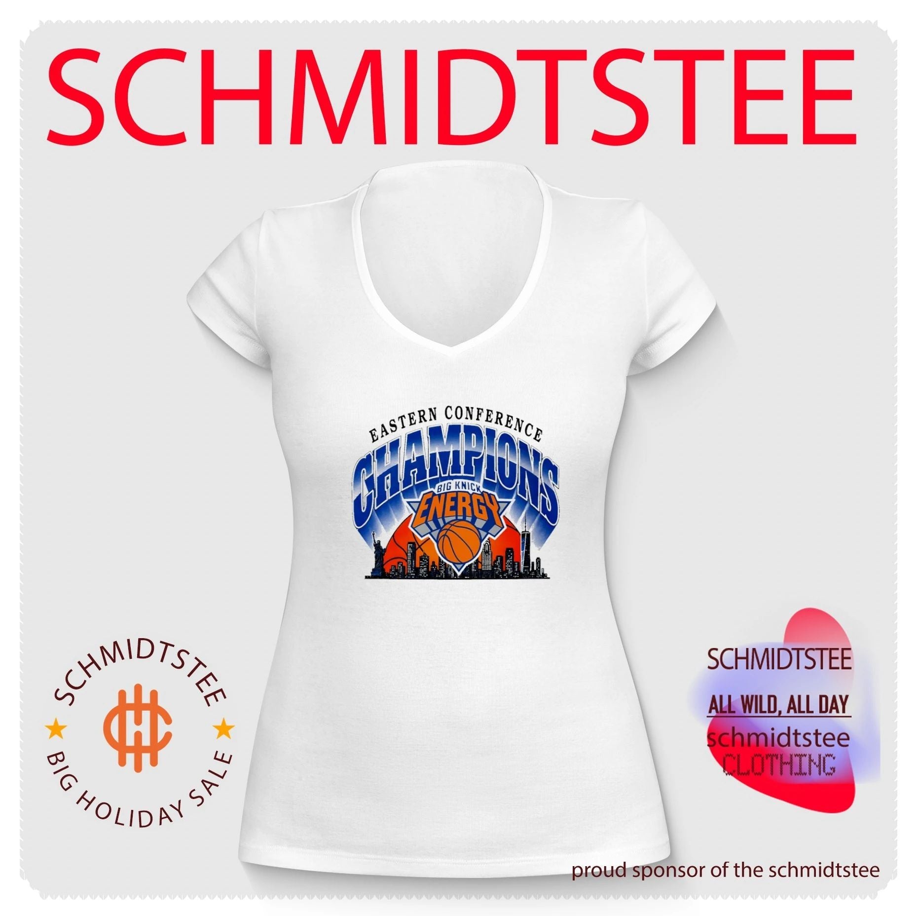 New York Knicks Eastern Conference Champs 2026 skyline shirt