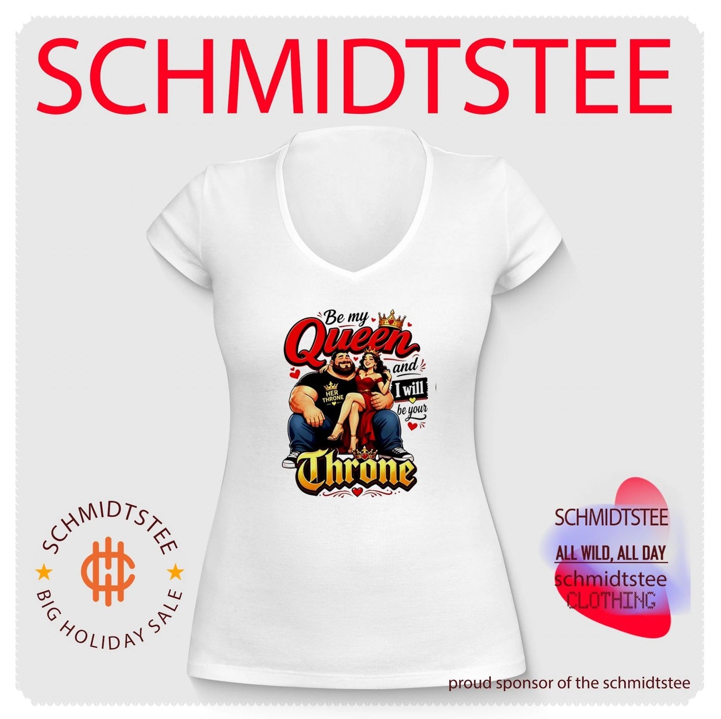 Her throne by me queen and I will be your love shirt