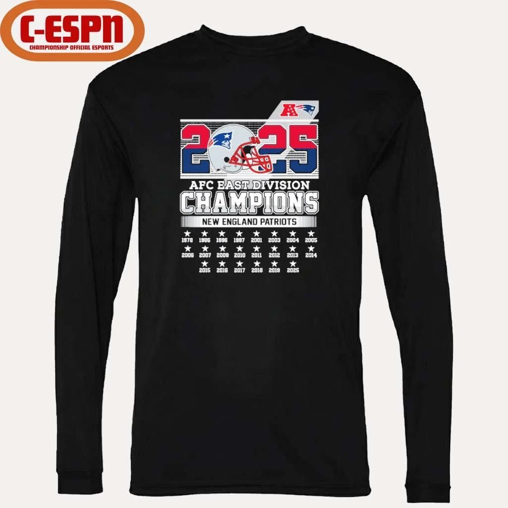 NE Patriots AFC Champions Shirt