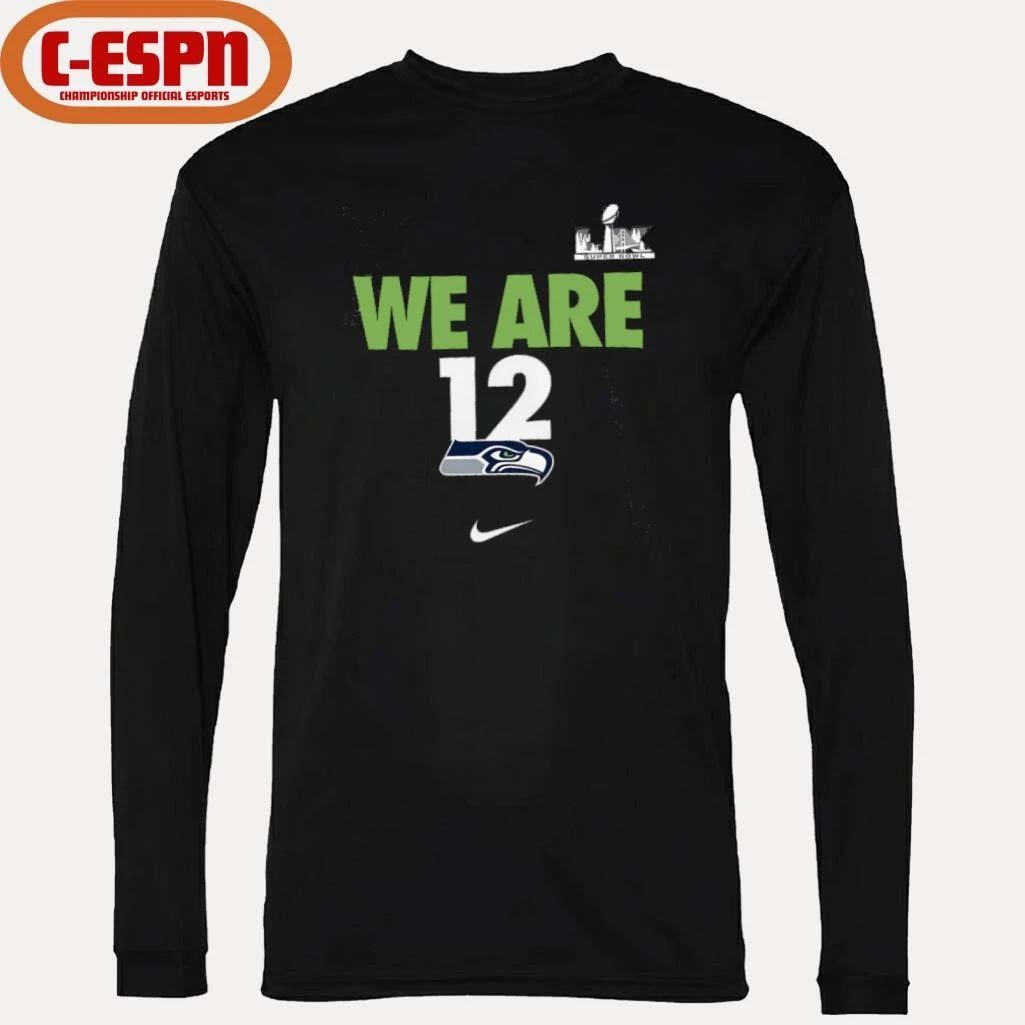 Seattle Seahawks Nike We Are 12 Super Bowl LX Fast As Fast Gets Shirt