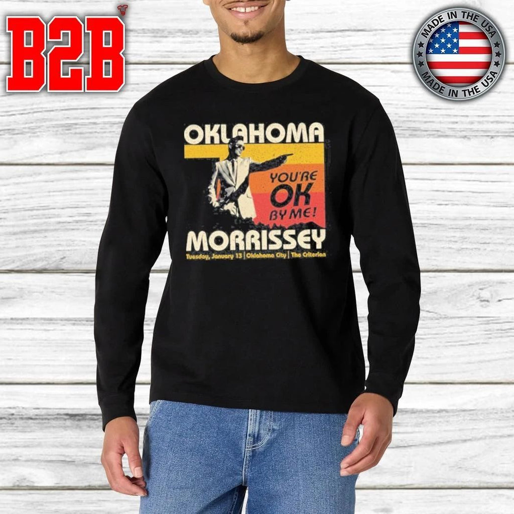 Morrissey The Criterion, Oklahoma City, OK Jan 13 2026 Shirt