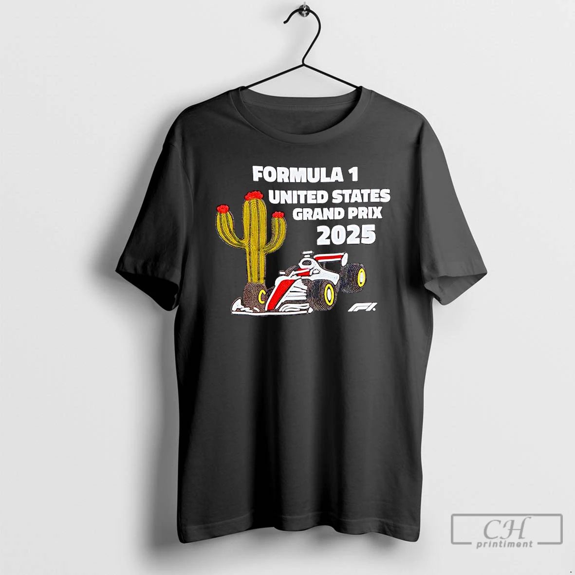 Premium Formula 1 United States Grand Prix 2025 Austin Cactus Ornaments T Shirts