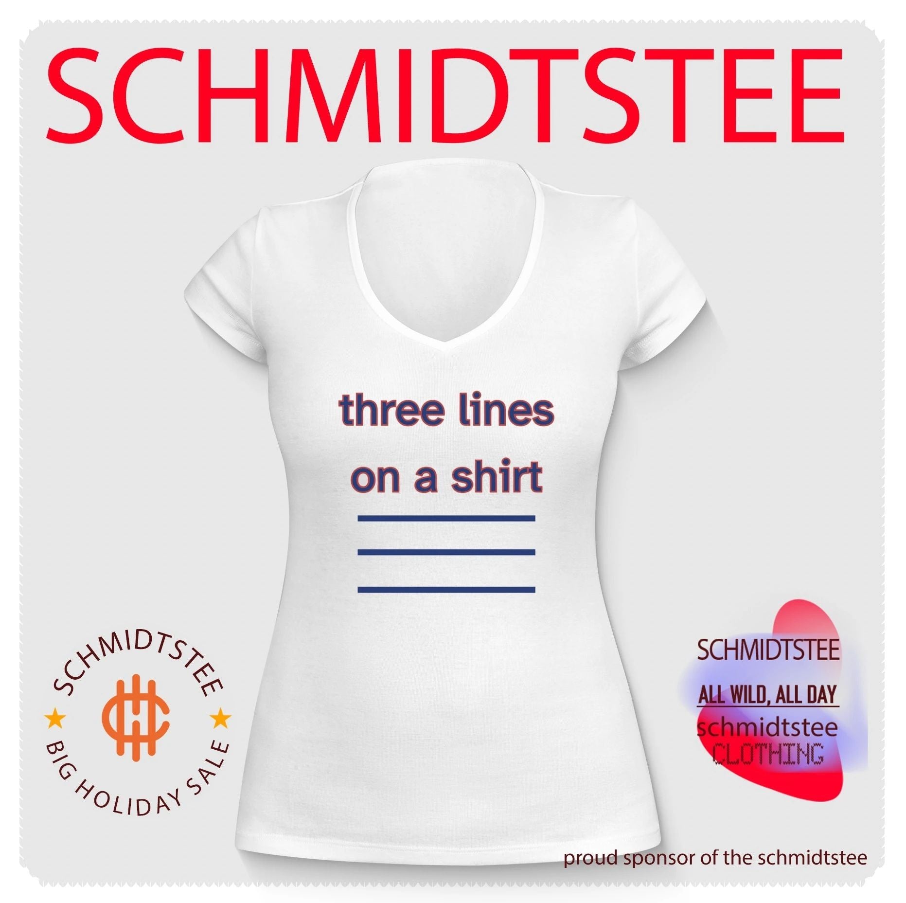 England Football Three Lions Three Lines On A shirt