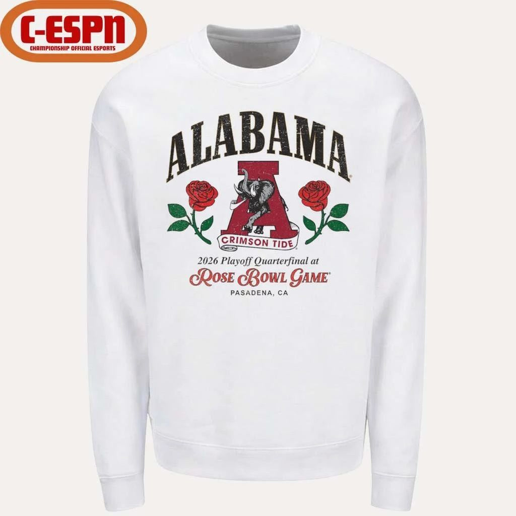 Retro Alabama Rose Bowl 2026 CFP shirt