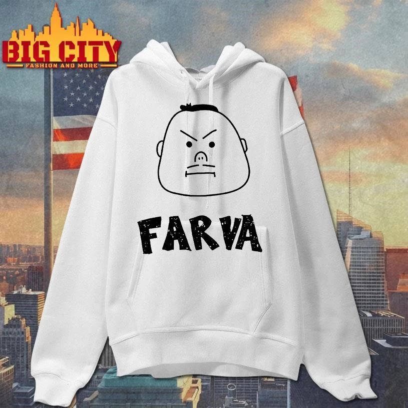 Farva Bachelor Party Cartoon Big Head Shirt