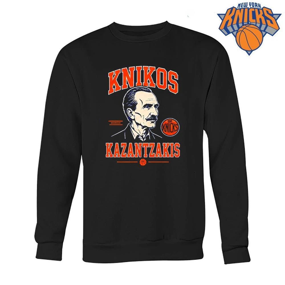 Knikos Kazantzakis New York Knicks Literary Basketball NBA Finals 2026 Shirt