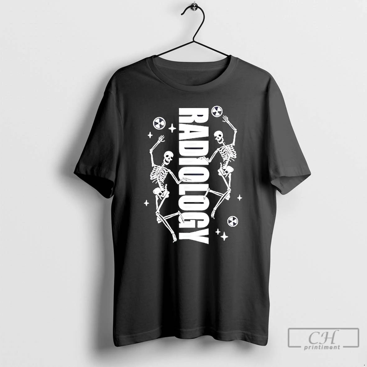 Premium Radiology Department Skeleton Radiologic X Ray Tech T Shirts