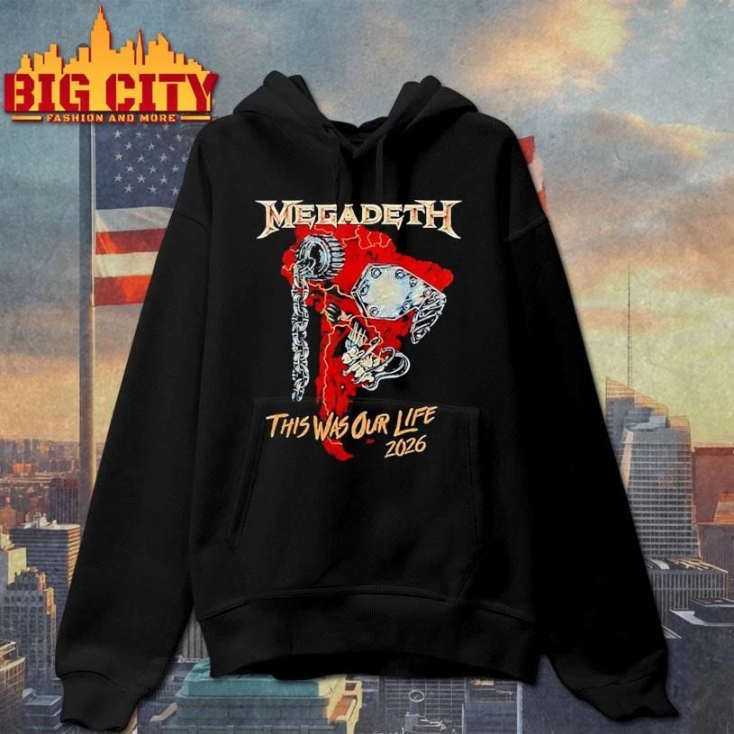 Megadeth May 2-13 2026 This Was Our Life Shirt