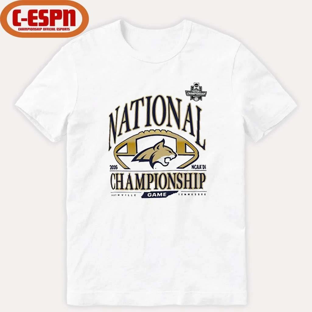 Montana State Bobcats 2025 DI Football National Championship Game Nashville Performance Shirt