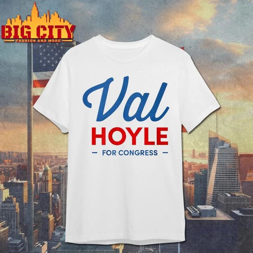 Original Val Hoyle for Congress shirt
