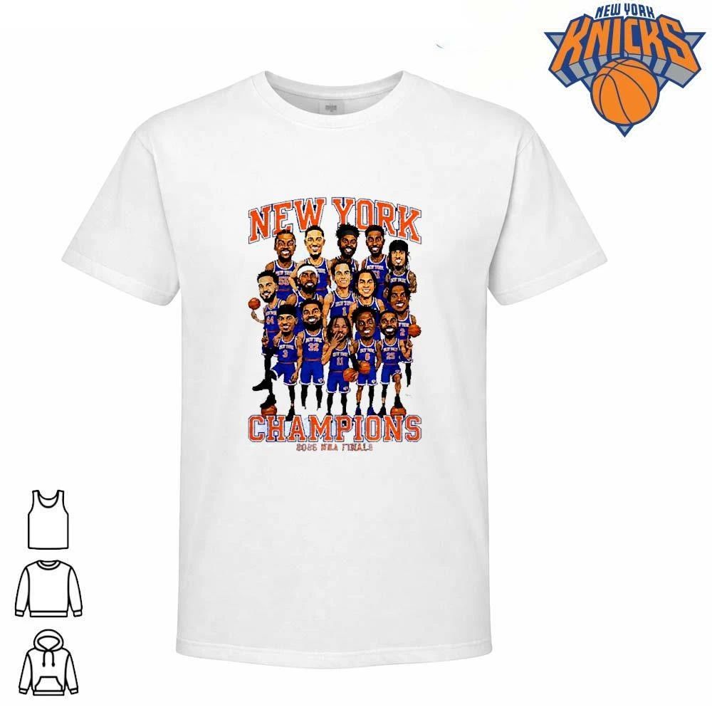 New York Knicks 2026 NBA Finals Champions All Team Vintage Shirt