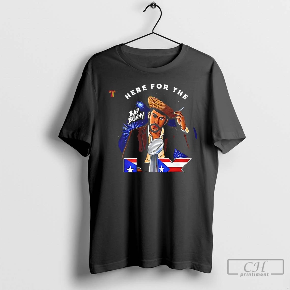 Premium Here For The Bad Bunny Benito Bowl Lix T Shirts