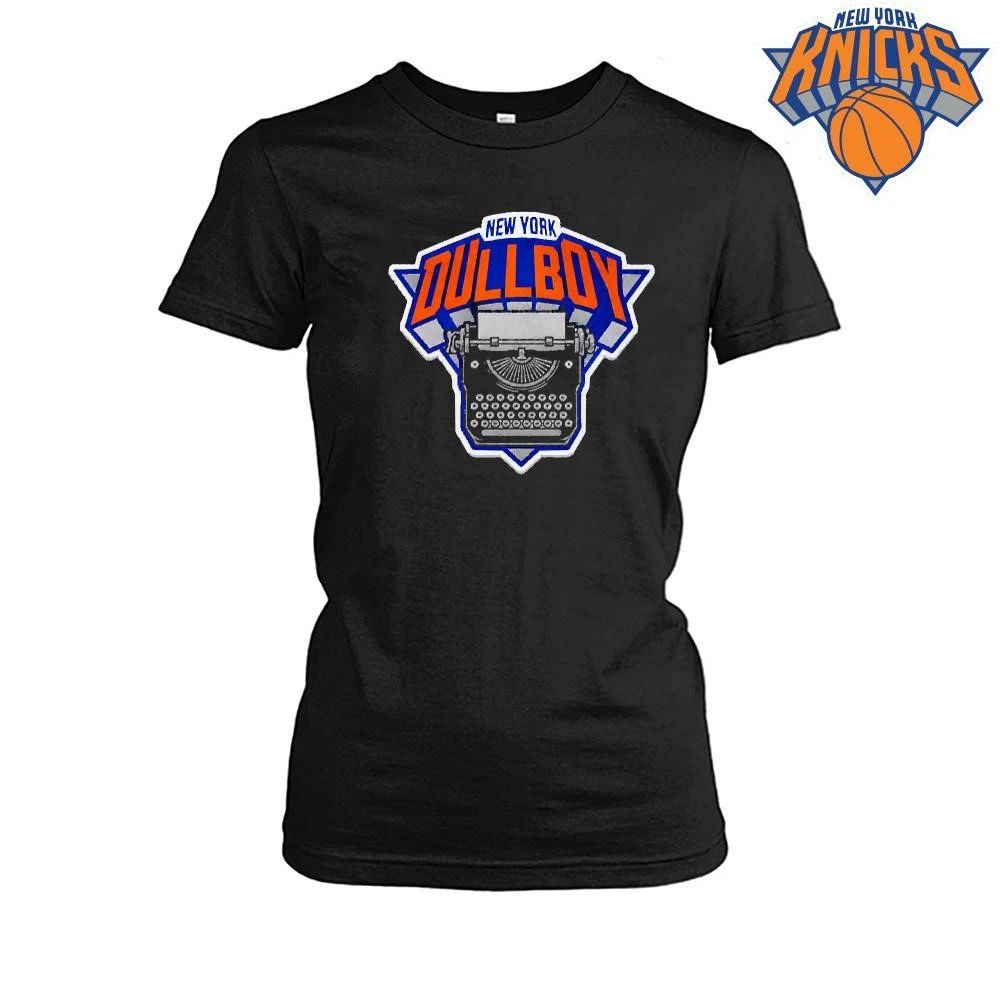 New York Dullboy Typewriter Retro Basketball Parody Logo Shirt