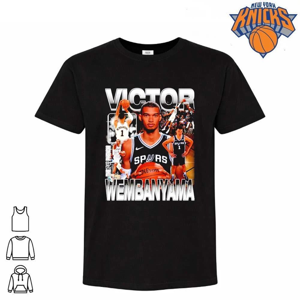 Victor Wembanyama San Antonio Spurs Vintage Bootleg Graphic T Shirt