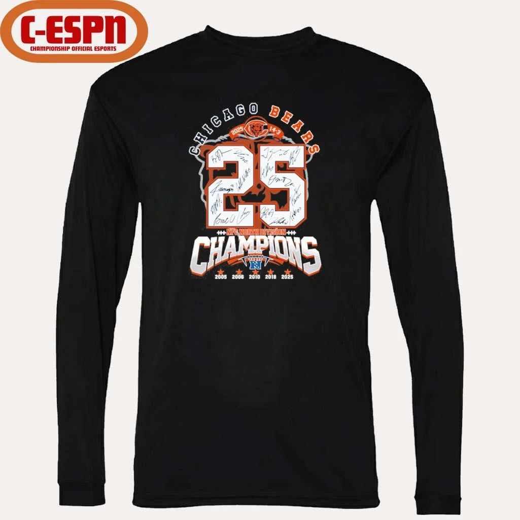 Chicago Bears 14-3 NFC North Division Champions Shirt