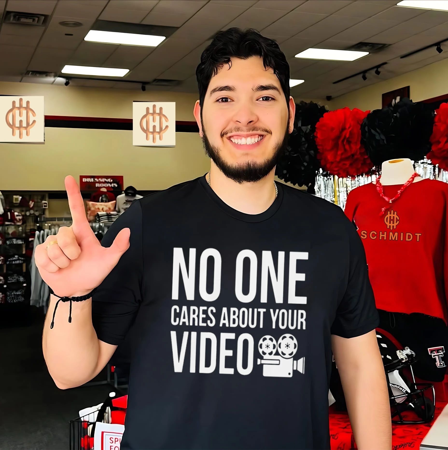 No One Cares About Your Video Shirt
