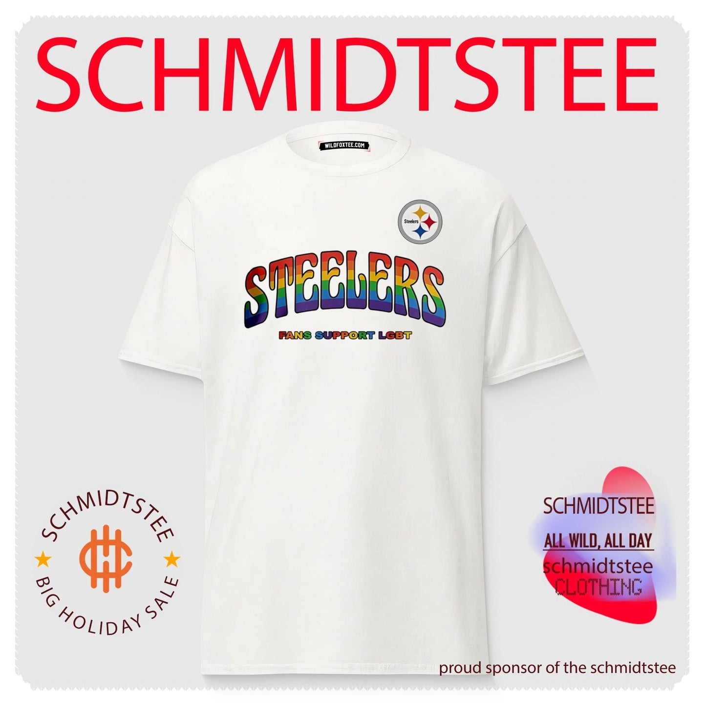 Pittsburgh Steelers Fans Support LGBT Pride Month shirt