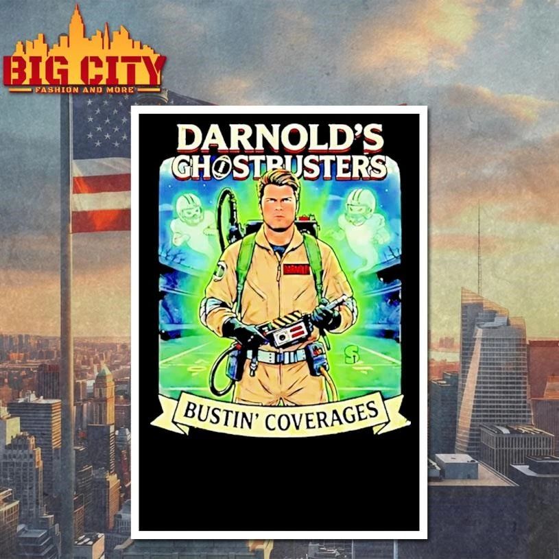Seattle Sam Darnold Darnolds Ghostbusters Bustin Coverages Shirt