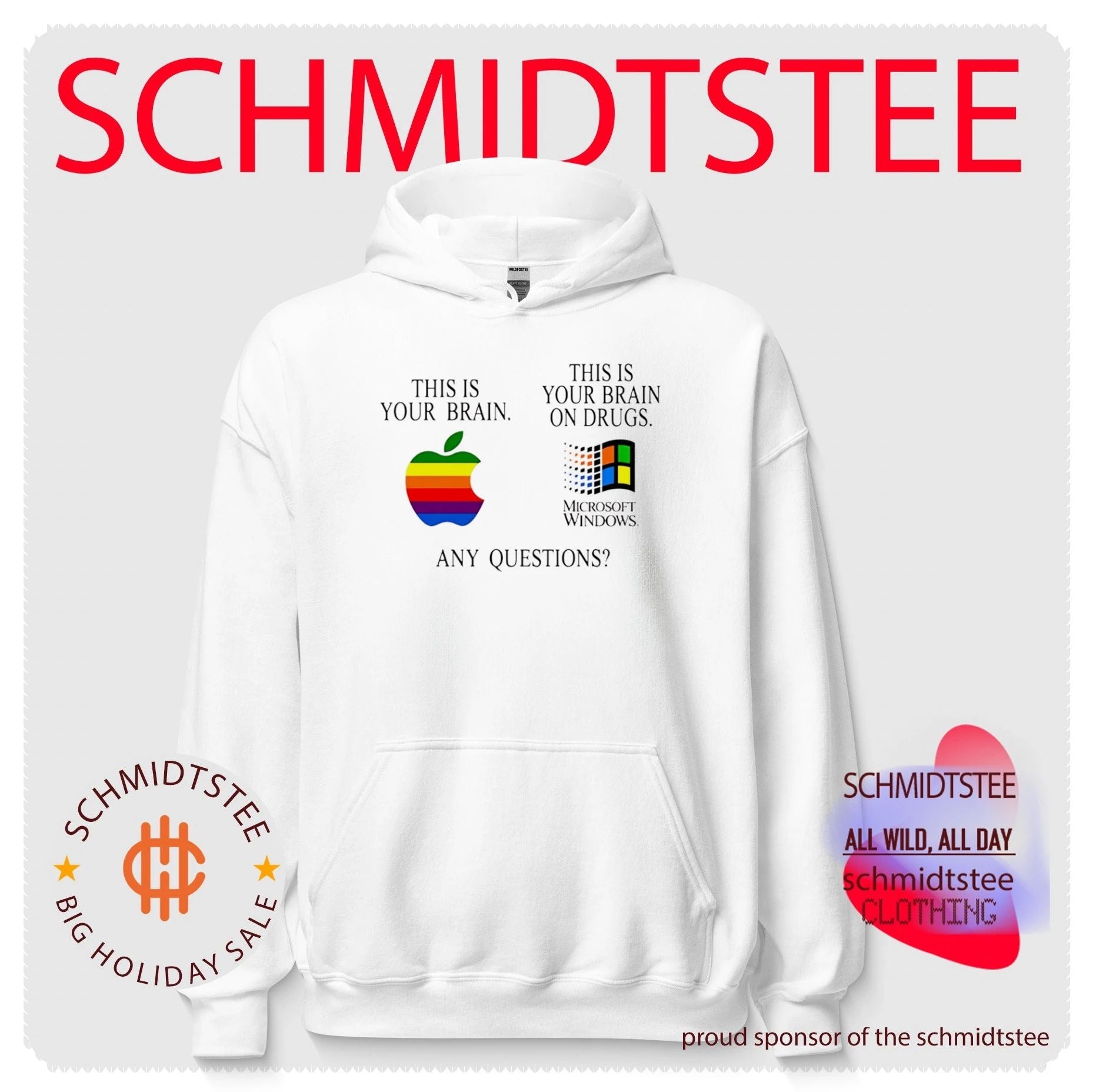 This your brain Apple this is your brain one drugs Microsoft Windows any questions shirt