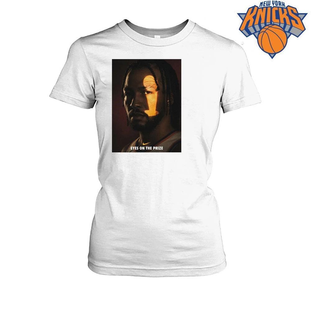 New York Knicks Champions NBA 2026 Jalen Brunson Eyes On The Prize Nike Shirt