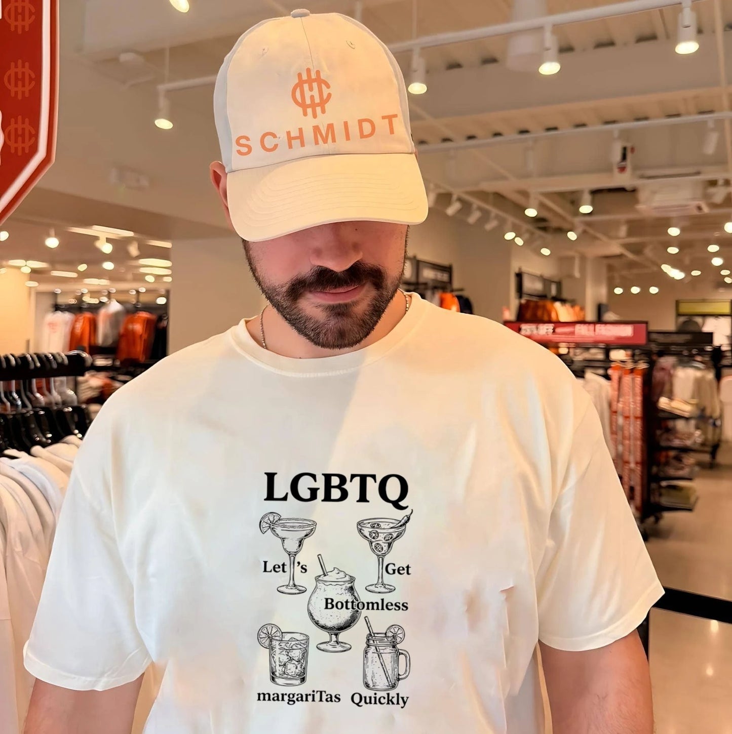 LGBTQ let’s get bottomless margaritas quickly shirt