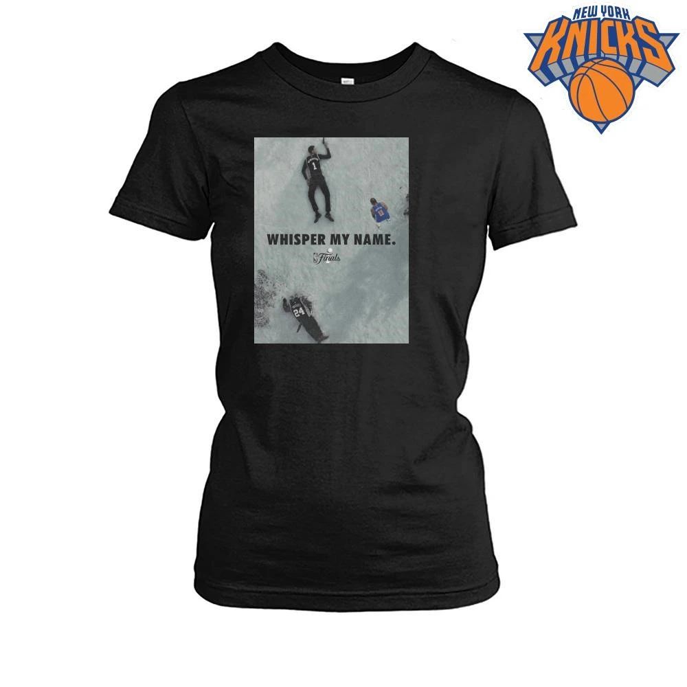 Victor Wembanyama Jalen Brunson Devin Vassell Whisper My Name Dune Parody New York Knicks San Antonio Spurs NBA Finals 2026 Shirt
