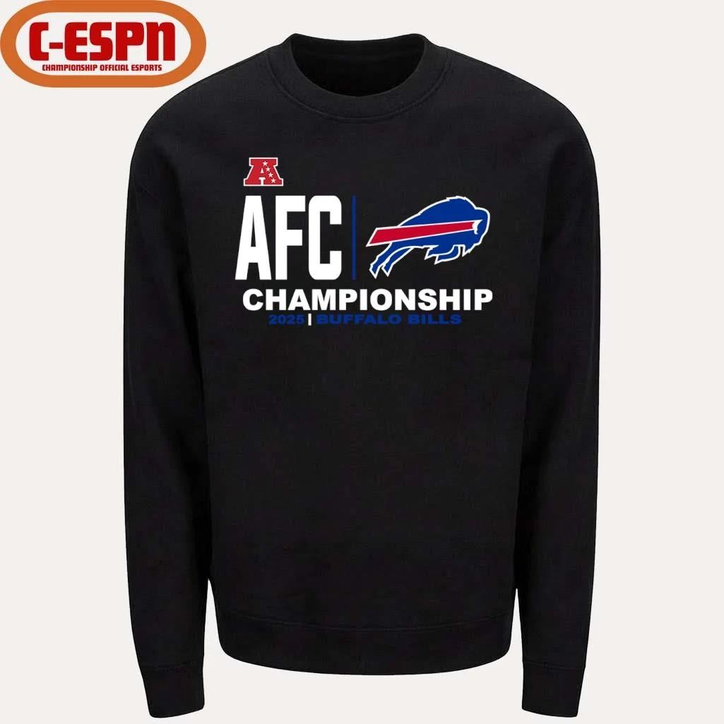 Buffalo Bills 2025-26 AFC Conference Championship Bound T-Shirt