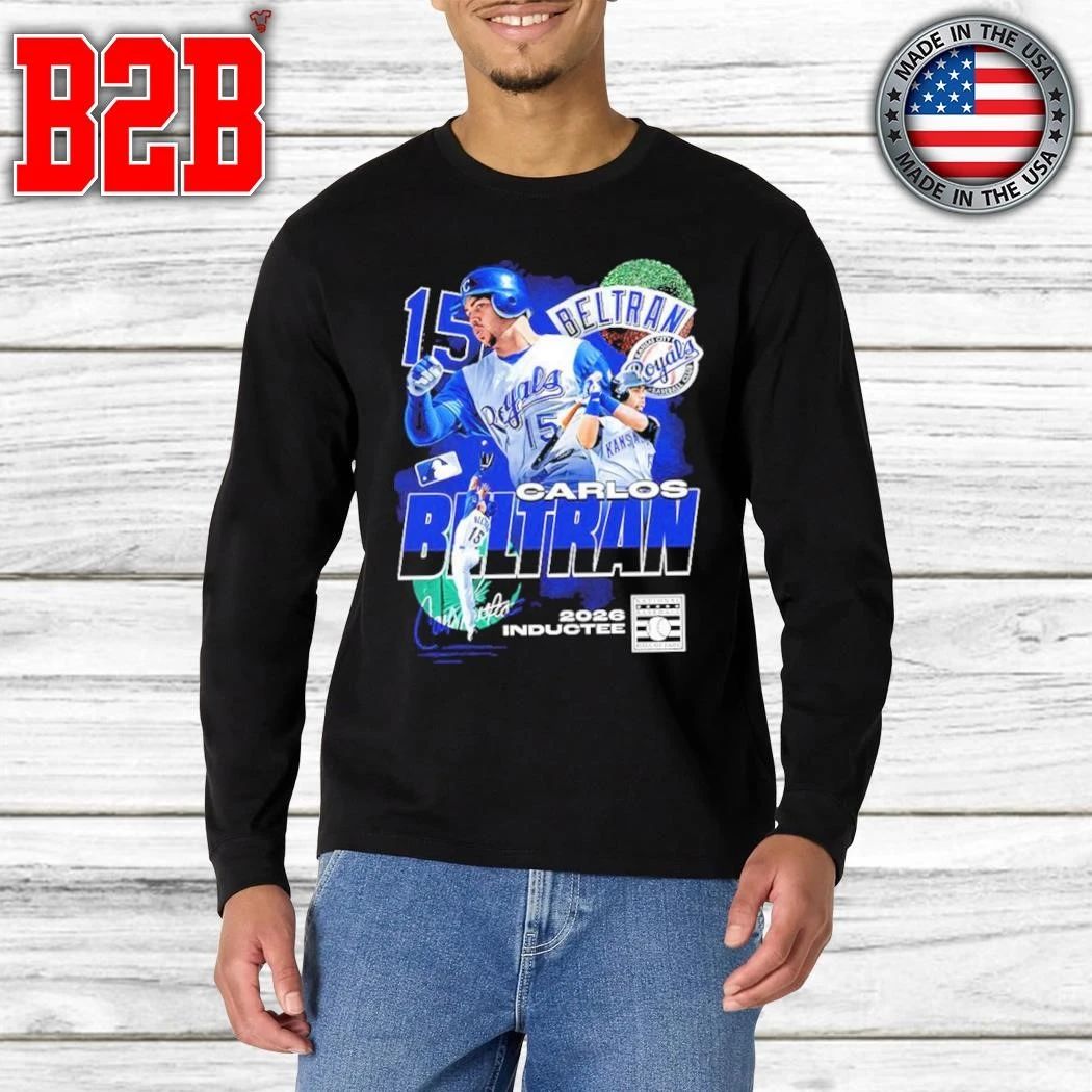 Kansas City Royals Carlos Beltran 2026 Hall Of Fame Shirt