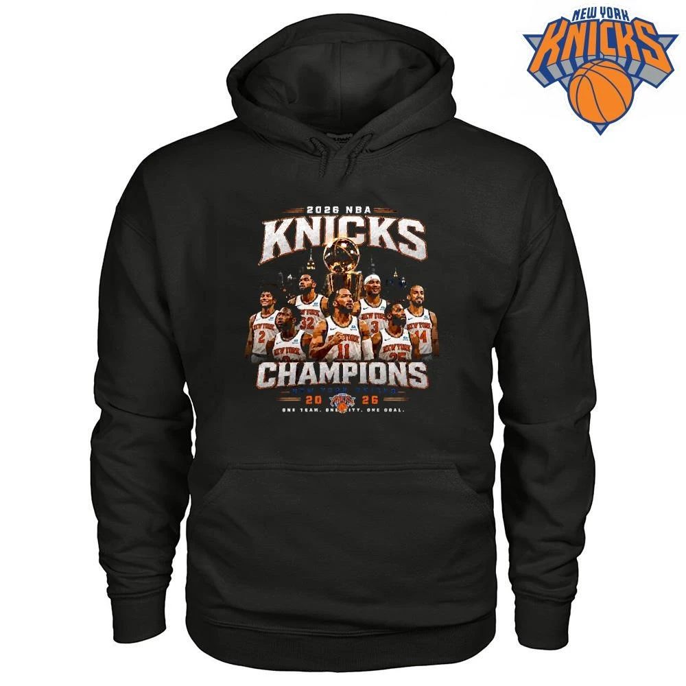 One Team. One City. One Goal. Knicks Champions 2026 Shirt